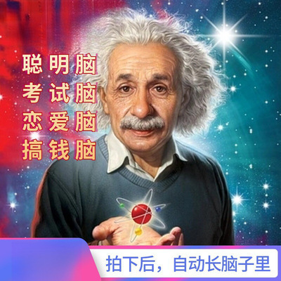 智商+爱因斯坦的脑子加强版买加。拍下后自动长到你大脑上