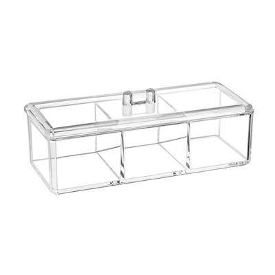 美容店化妆棉签收纳盒化妆刷眉笔口红盒 料包咖啡胶囊茶包收纳盒