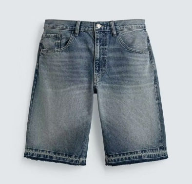 Za American-Style Washed Vintage Jeans for Men, Autumn High Street Cleanfit Straight-Leg Trendy Brand Pants, Trendy Casu foto 5