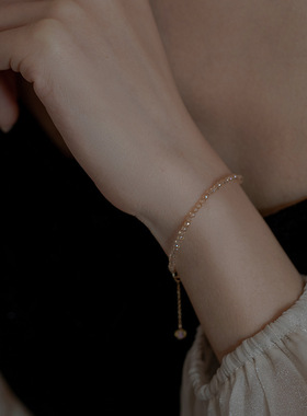 时尚OL施家水晶手链可调节