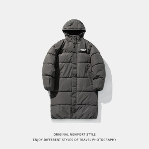 防风棉服冬季新款加厚保暖字母印花连帽棉衣外套L5139-P115控188图片