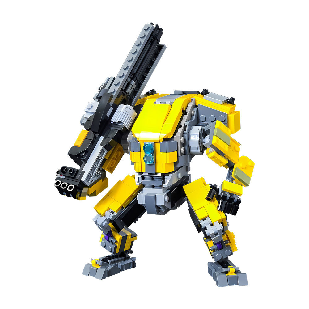【高砖零件】泰坦陨落2军团泰坦机甲模型MOC-207291拼装积木玩具