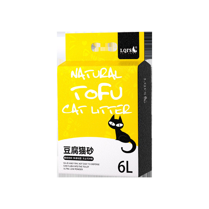 狼骑士猫砂快速结团豆腐猫砂绿茶除臭低沉快速结团多味道活性炭