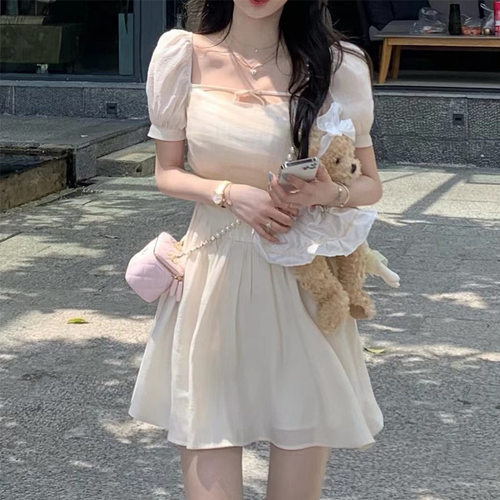 误入凡间精灵裙子春夏显瘦甜美