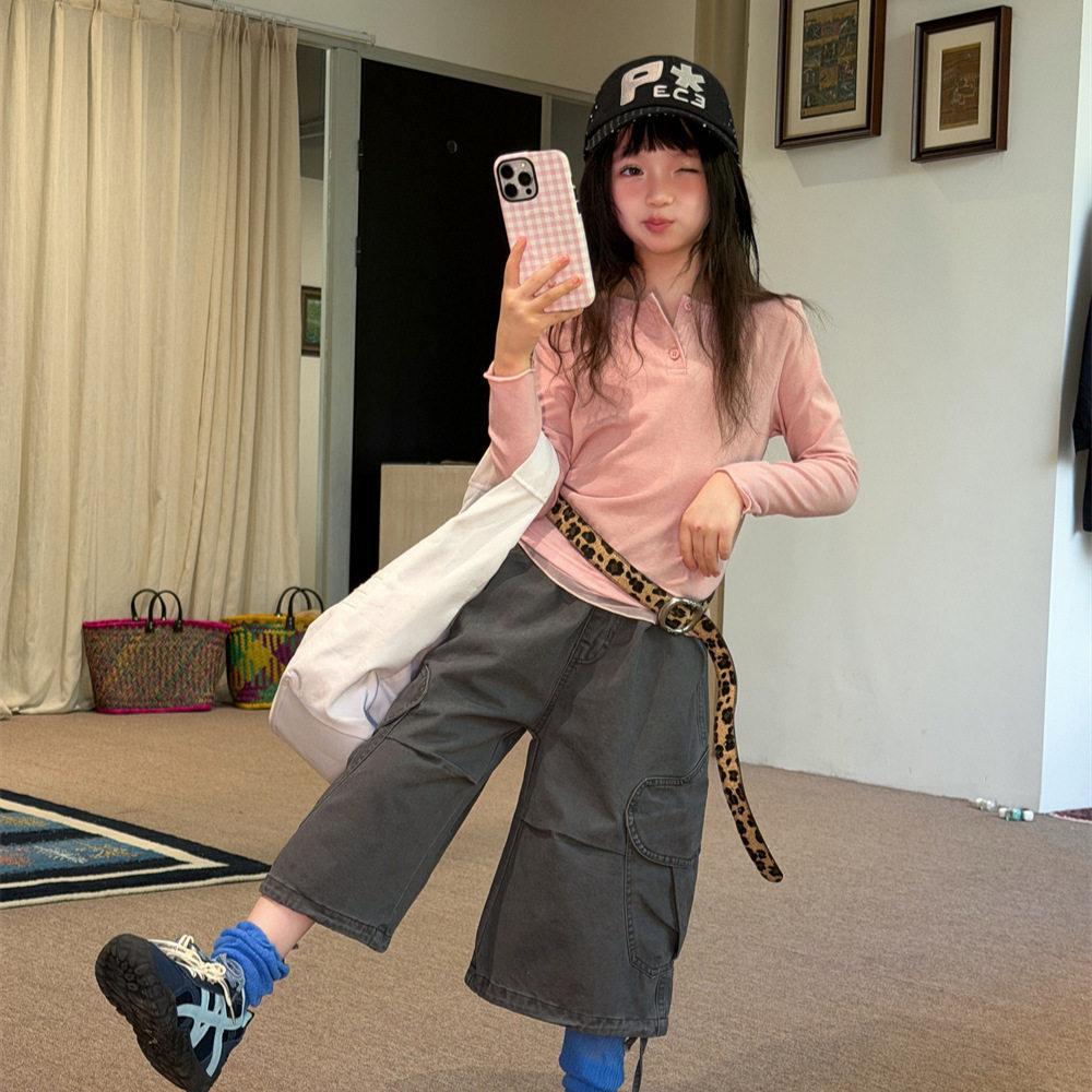 韩版长袖10岁棉涤女160cm130cm