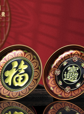 佛供盘家用佛堂供奉观音水果盘供佛果盘拜神佛具用品莲花合金贡盘