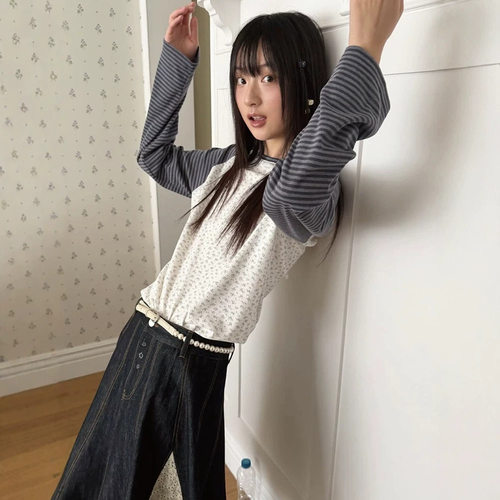 长袖棉女2026年秋季aeae百搭纯棉