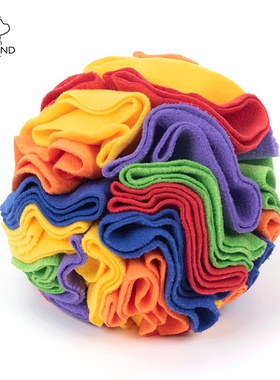 宠物嗅闻垫升级版 狗狗嗅闻球 宠物闻嗅零食球pet snuffle ball