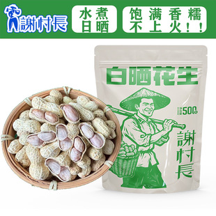 白晒风味龙岩特产水煮花生日晒低温烘烤工艺非脆口不上火茶点零食