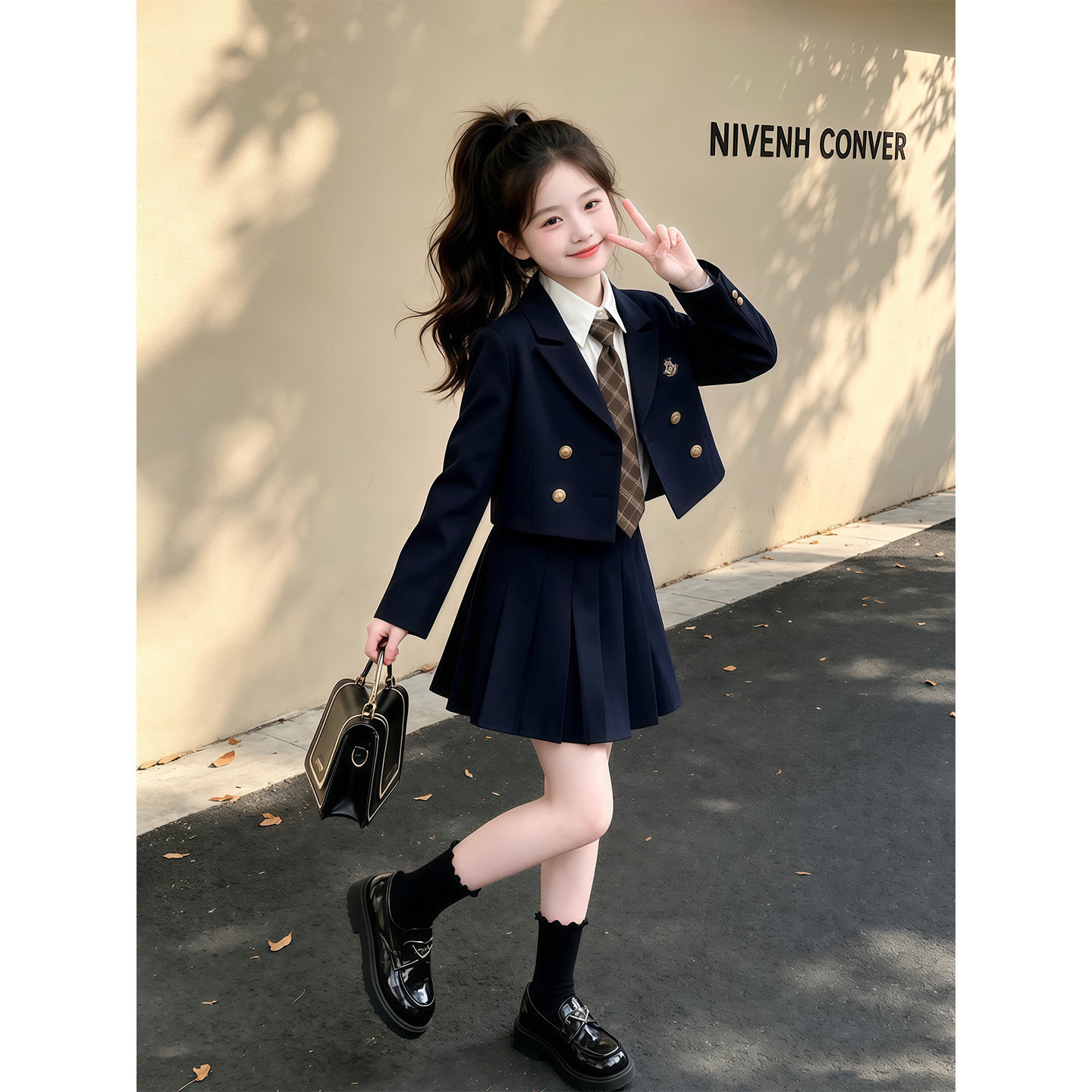 女童套装秋装2026新款