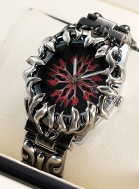 千禧爪子手表alabaster风格复古y2k欧美手表异形级ins小众手表