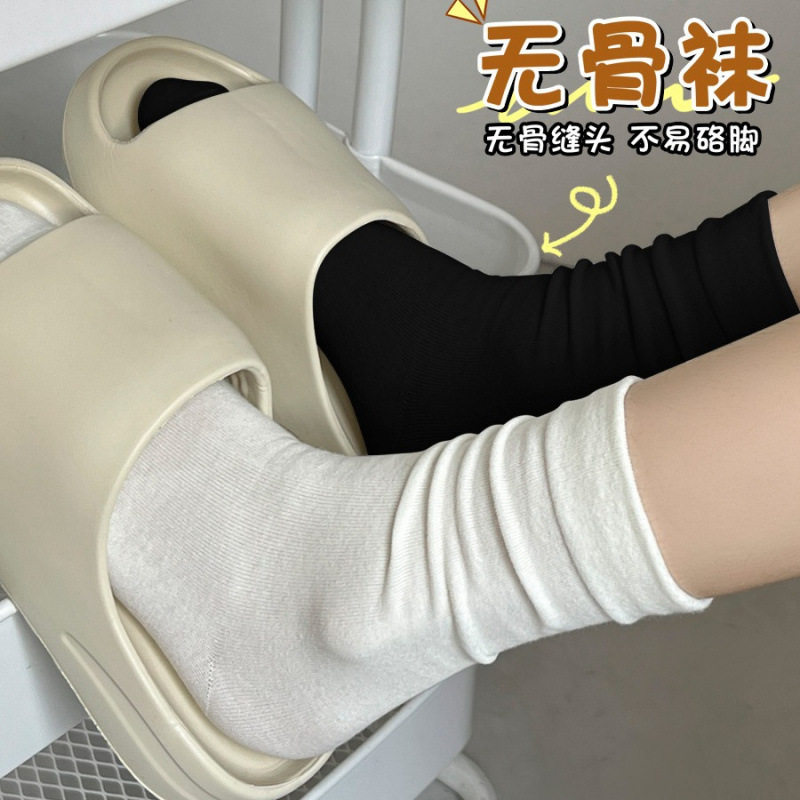 新款袜子女春夏袜子中筒袜日韩系中筒袜
