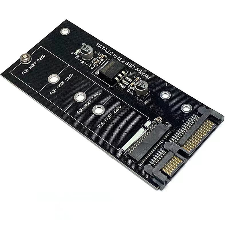 SATA3.0转M2 SSD固态硬盘转接卡KEY B-M转6G接口NGFF转换卡