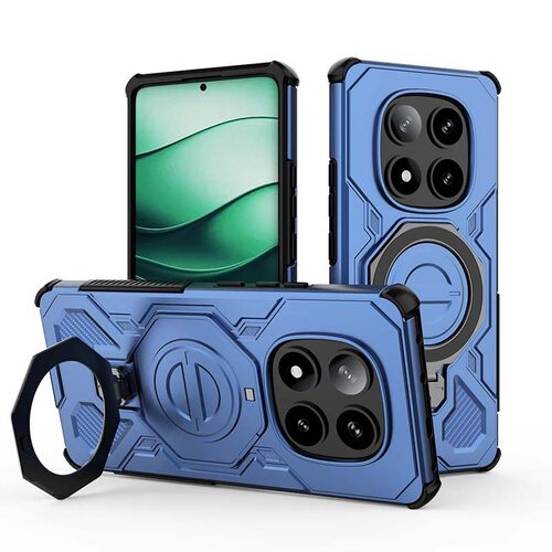 适用红米note14ProPlus二合一Turbo4防摔手机壳K80Ultra铠甲小米poco X7旋转支架壳14C车载磁吸F7保护套