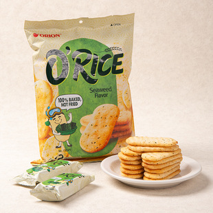 越南进口ORION好丽友仙贝米饼下午茶膨化食品独立包装休闲小零食