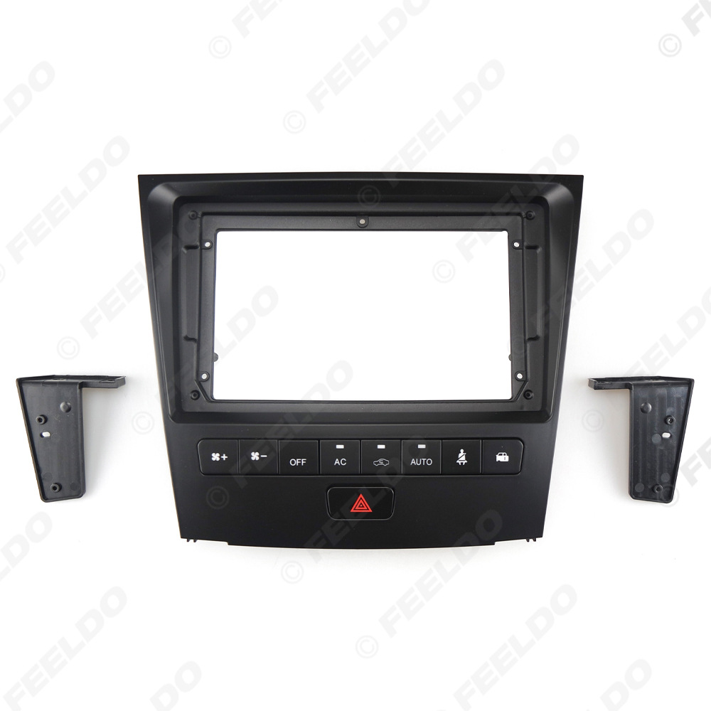 适用04-11雷克萨斯GS300改装面板安卓大屏导航框音响面框套框 9寸
