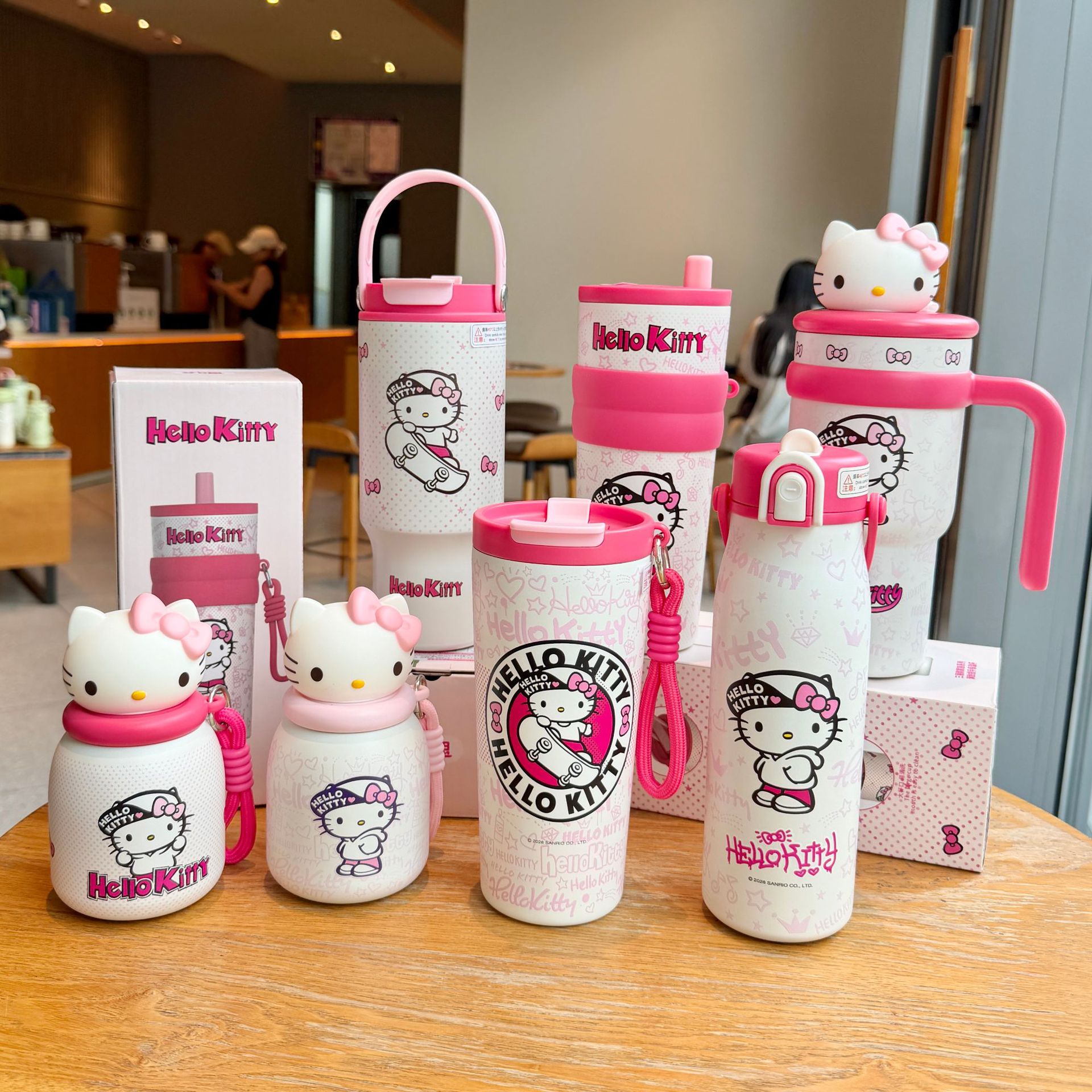 hllokitty可爱316不锈钢保温杯