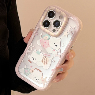 趣味卡通西地适用iphone16手机壳iPhone15亚克力14苹果13发17