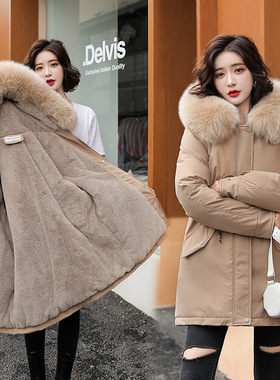 Women Coat Winter Cotton Down jacket Warm Ladies Plus Size
