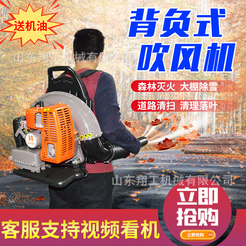 马路吹风机山东路面吹风机厂家直供路面树叶清理设备