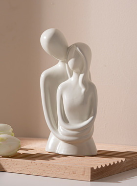 ins风玄关摆件 简约奶油风花摆件级感客厅桌面家居餐厅装饰品