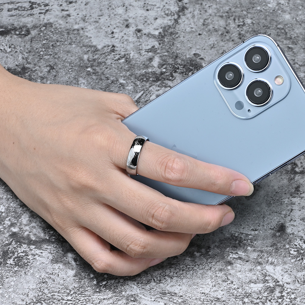 钨金防刮花不掉色欧美影视指环王钨钢魔戒指环激光镭射简约饰品