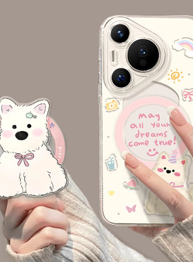 适用华为Pura80Pro手机壳Prua80Ultra新款P80全包镜头puro70系列防摔磁吸保护套高级感后外壳