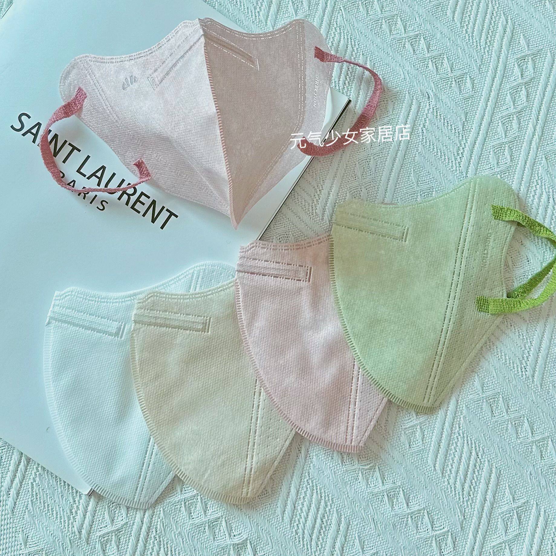 热销春夏薄款透气护眼角防晒口罩3立体一次性显脸小高颜值男女莫