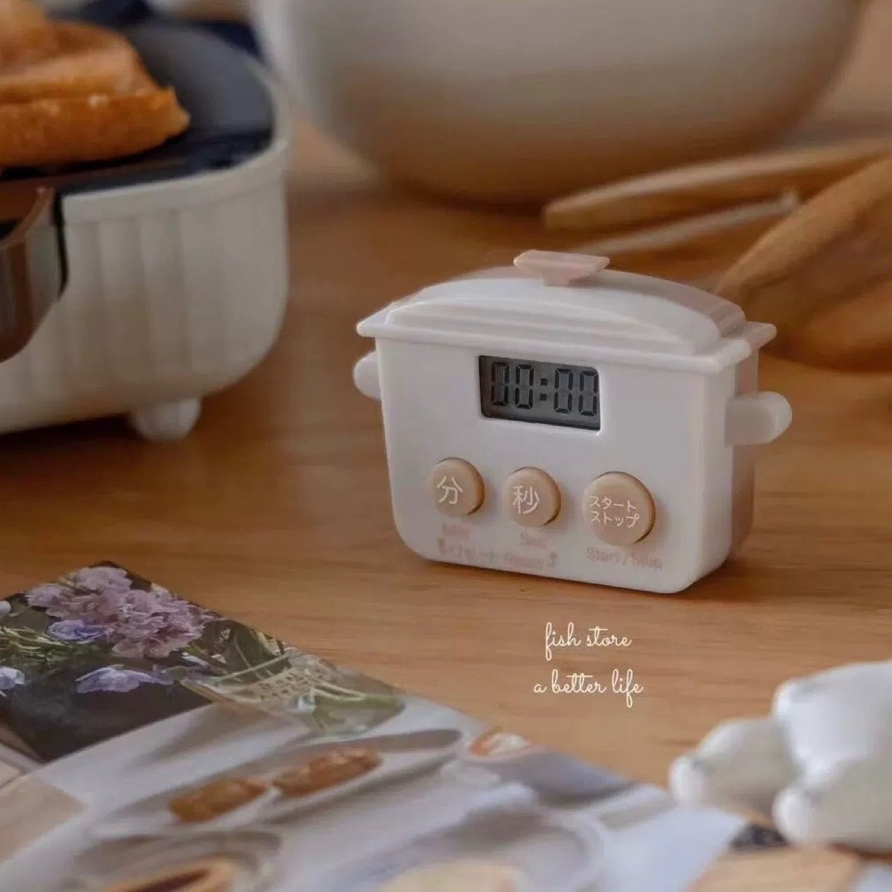 日式磁吸计时器可粘冰箱小机器厨房炒菜煮饭计时器学习时间管理器,厨房电器,定时器/提醒器,淘宝优惠券,粉丝福利购,淘宝优惠卷