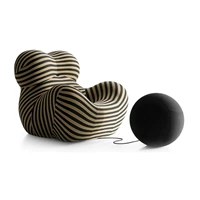 Черные и желтые полосы+черные шарики