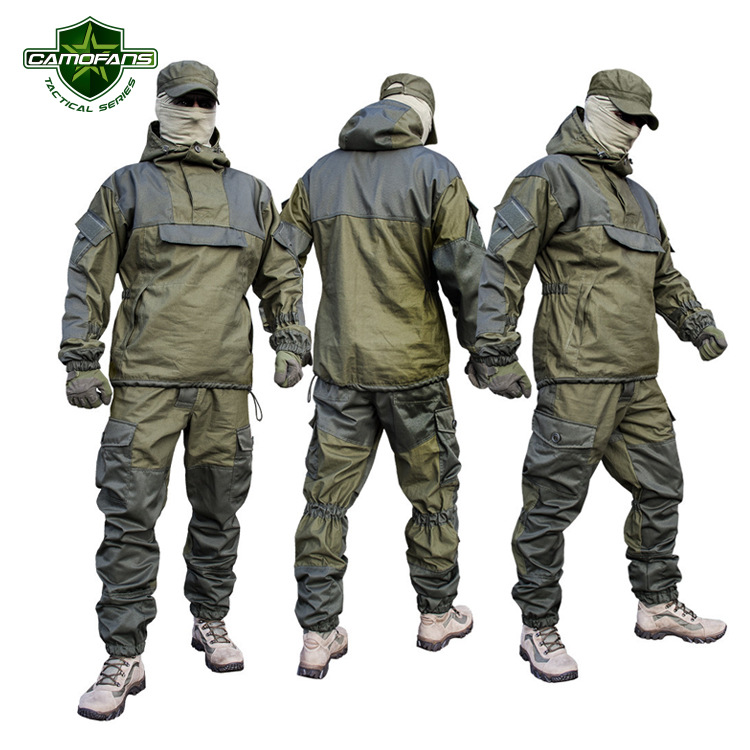 俄罗斯特种兵作战服GORKA-4军迷战术罩衣 户外狩猎套服山地做战服