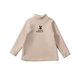 女童加绒打底衫秋冬装2025新款儿童装保暖上衣女冬季加厚内搭P50，童装卫衣/绒衫，祺妙童装