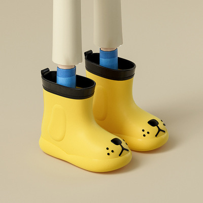 baby kids rain shoes boy girls rainning boots waterproof new