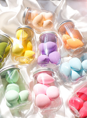 装粉扑美妆蛋盒子化妆海绵蛋蛋套装细腻不吃粉美容上妆