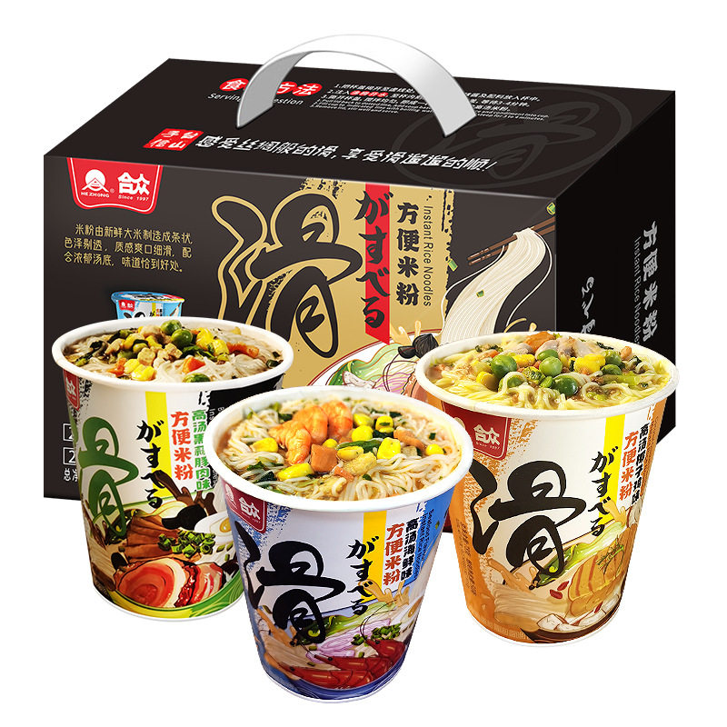 粤港口味即食方便米粉78g*6杯