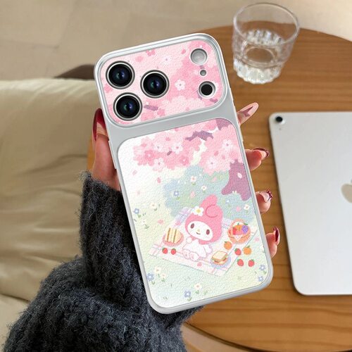 樱花美乐蒂iPhone17ProMax手机壳适用苹果16Pro少女15防摔14可爱