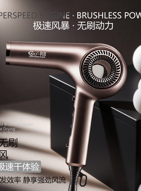 超劲王R8负离子电吹风机发廊专用速干速韩版吹风筒护发强劲风力