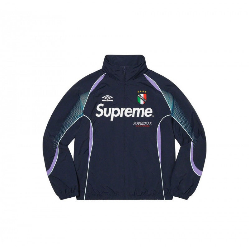 Sup X Umb Joint Brand Football Jacket Casual Simple Fashion Zipper High Collar Jacket foto 5