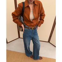 EVERTRUE ET jeans for women 2026 Fall Old Money high-waisted distressed wide-leg floor-length pants 66353 thumbnail 5