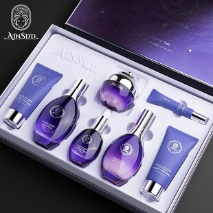 【官方】安妮诗黛角鲨烷酵母时光逆龄七件套滋润修护肌肤护肤品