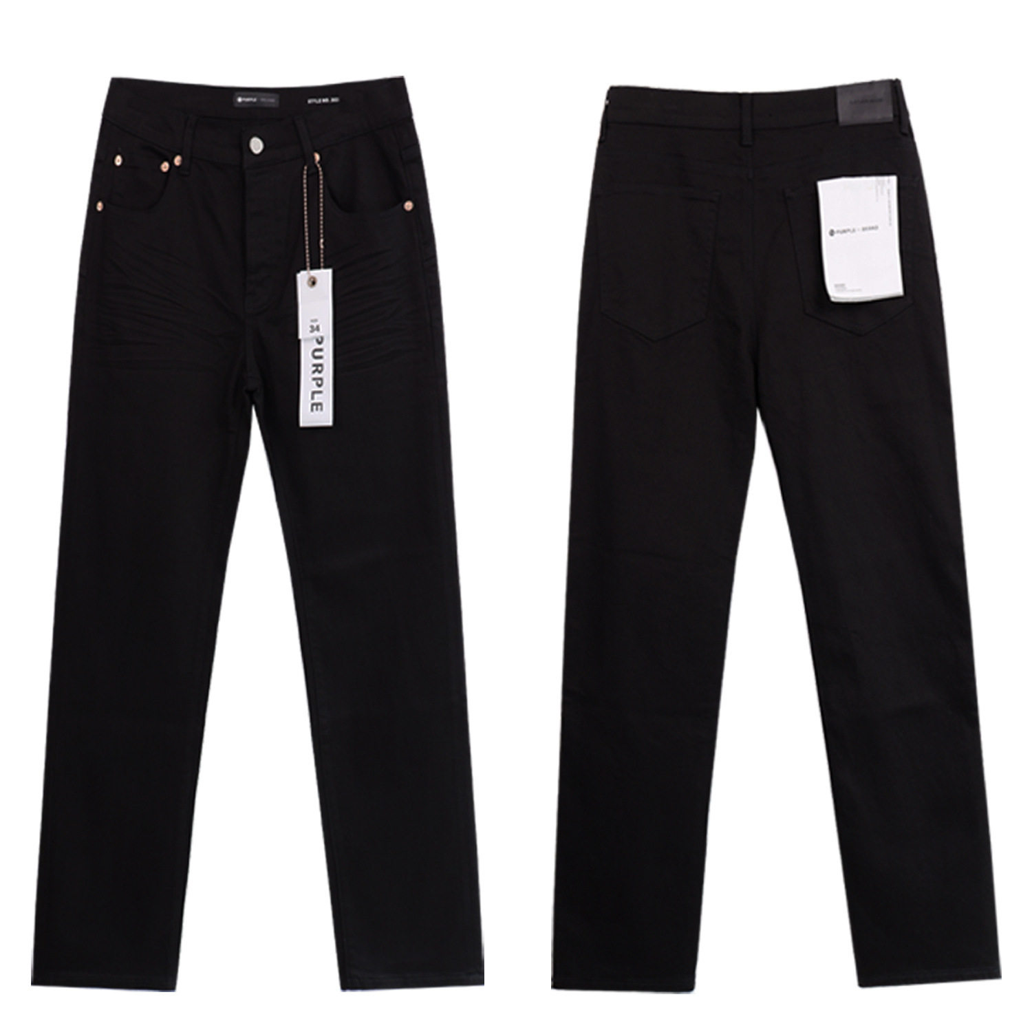 2024 American Style Trendy Brand Ripped Patchwork Ash Gray Men's Casual Straight-Leg Jeans Wholesale foto 3