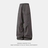 分割口袋工装休闲裤春季徒步裤潮牌宽松直筒裤子OK2577-P54控88，男装工装外套，电商A362