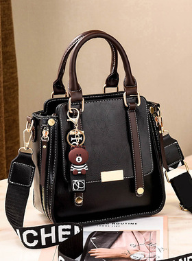 women handbag 手提包韩版简约休闲2024新款时尚复古气质肩斜挎包