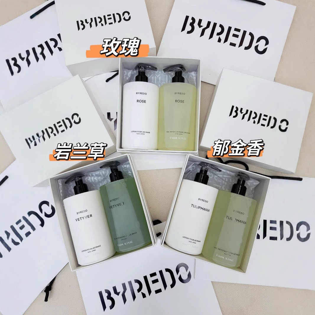 byre百瑞de护手乳霜洗手液持久留香保湿手部护理名宿酒店无痕发