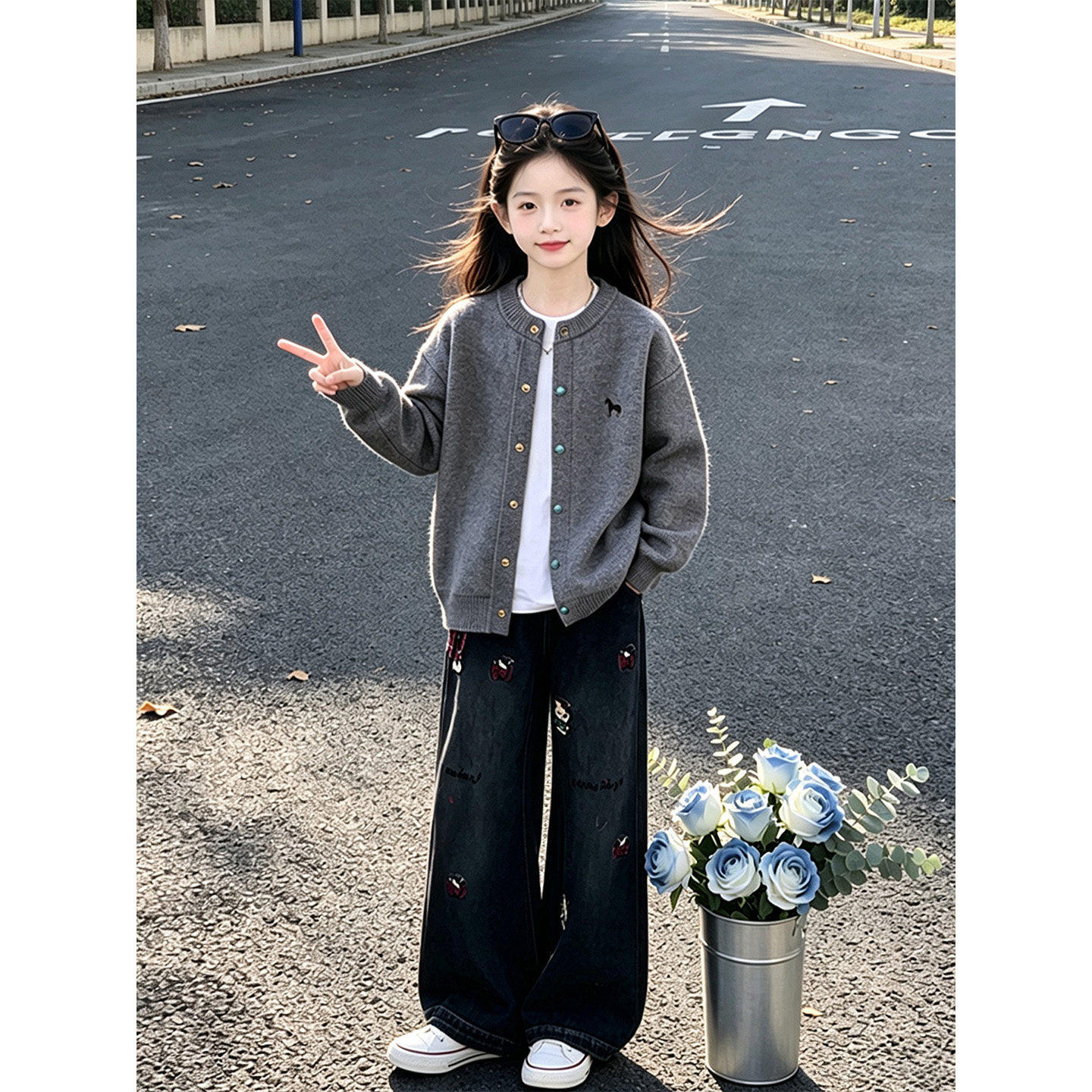女童外套春秋款2026新款
