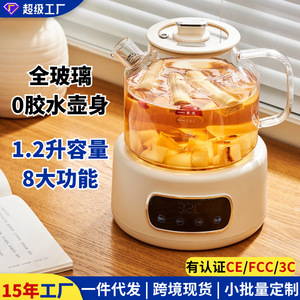 110V伏养生壶煮茶壶烧水壶花茶壶开水壶煎药壶养生杯美国日本巴西