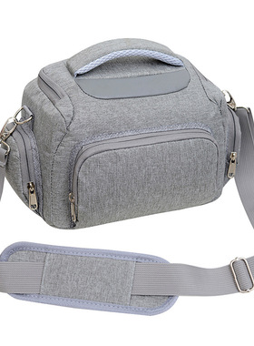 适用佳能r50尼康富士xt5索尼zve10单反相机包男女单肩微单摄影包