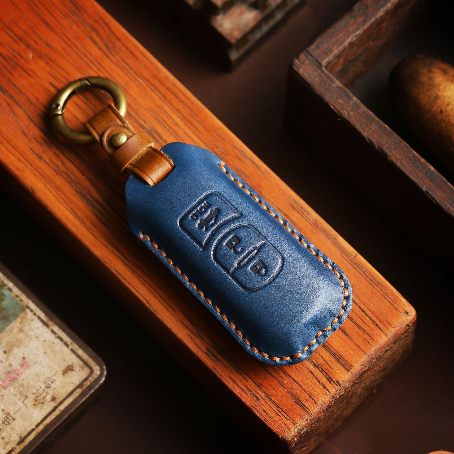 适用于马自达钥匙套CX-5阿特兹CX-30昂克赛拉cx-9车钥匙套纯手工