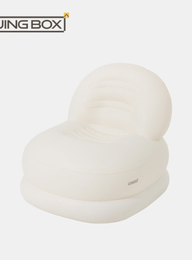 LUINGBOX充气沙发户外露营懒人单人便携野营音乐节气垫床坐躺椅子