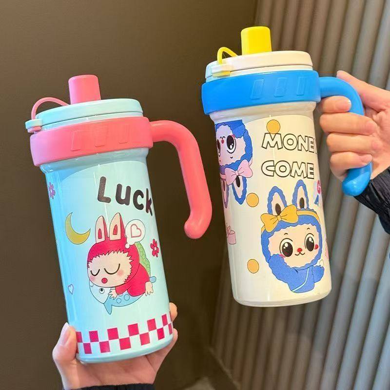 2025新款316不锈钢保温杯高颜值男女学生大号1000ml大容量带吸管